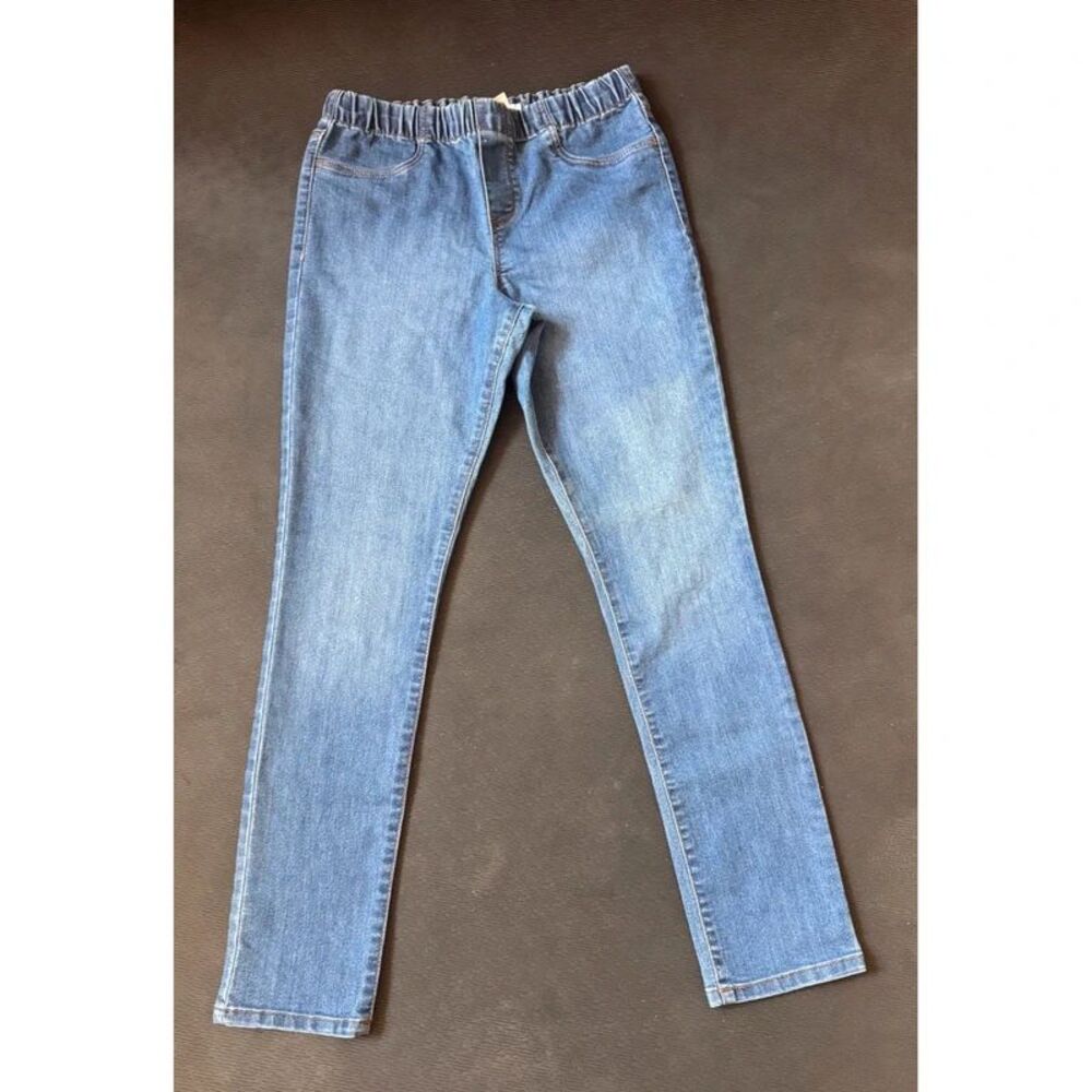 Oshkosh B’gosh Girls Pull On Denim Jeggings Medium Wash Blue Size 14
